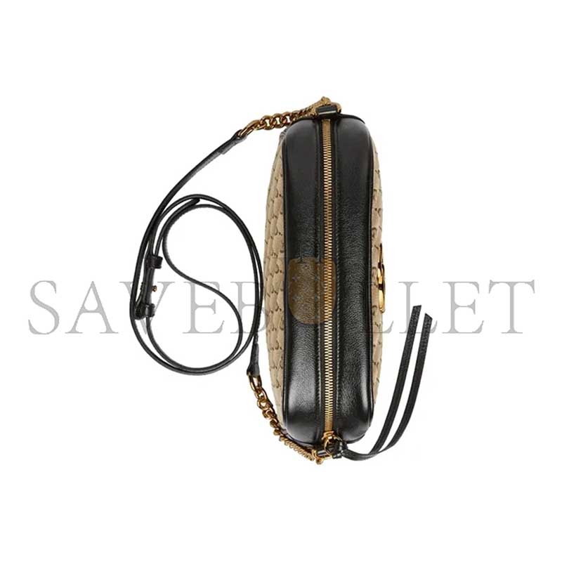GUCCI MARMONT SMALL MATELASSE SHOULDER BAG 447632 (24*13*7cm)